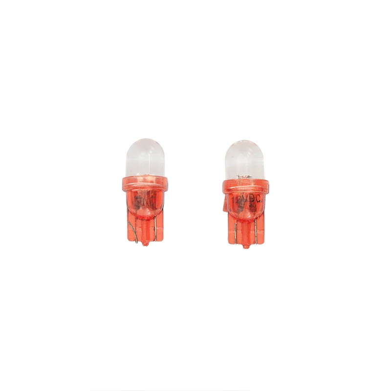 AutoStyle T-10 LED Lampen 12V Rood, set à 2 stuks