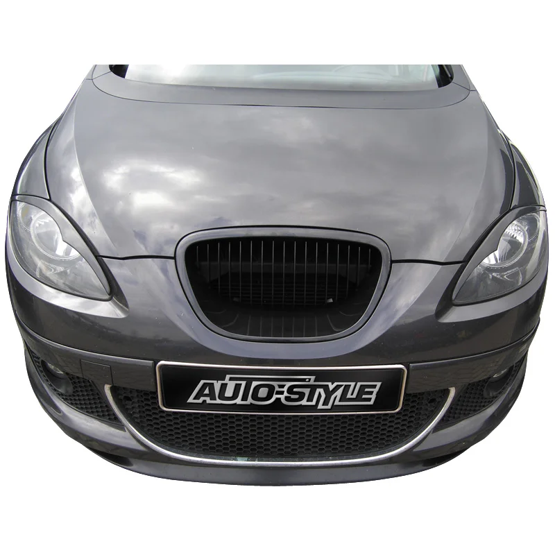 AutoStyle Embleemloze Grille passend voor Seat Leon/Altea/Toledo 1P 2005-2009 Excl. FR/Cupra
