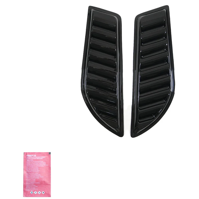 Oneway Set motorkapluchtinlaten Pick-Up 4×4 – Universeel – Glanzend zwart