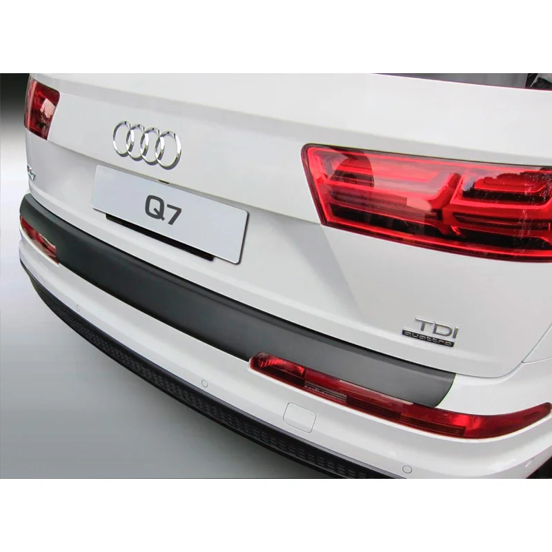 RGM ABS Achterbumper beschermlijst passend voor Audi Q7 & SQ7 6/2015- Zwart
