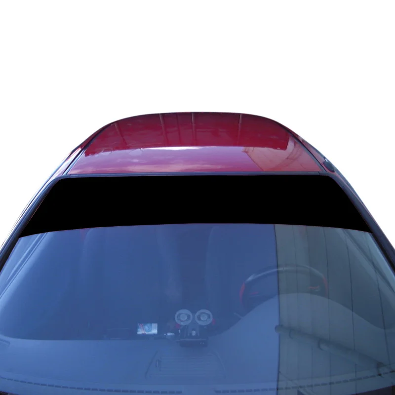 AutoStyle Zonnefilter - extra breed - zwart - 180x30,5cm
