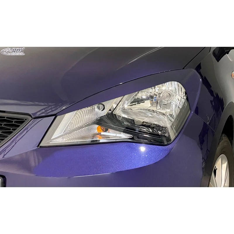 RDX Koplampspoilers passend voor Seat Mii 2011- (ABS)