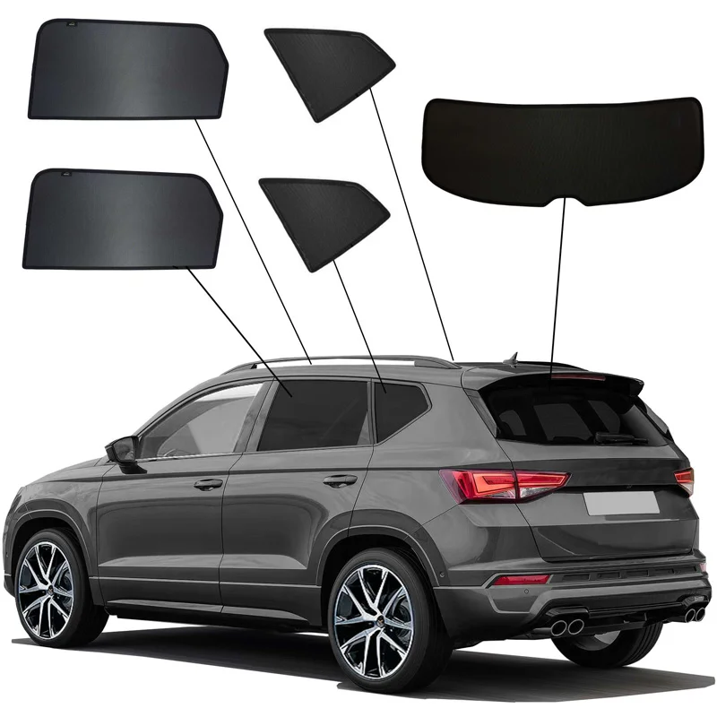 SunClip Zicht- & Zonwering passend voor Seat/Cupra Ateca (KH7) 2016-