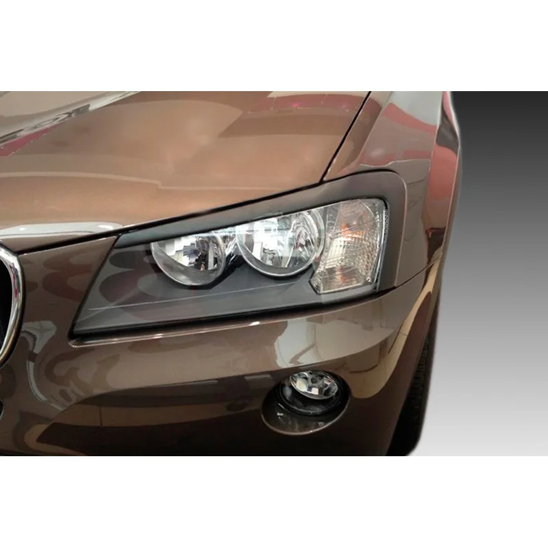 Motordrome Koplampspoilers passend voor BMW X3 F25 2010-2017 (ABS)