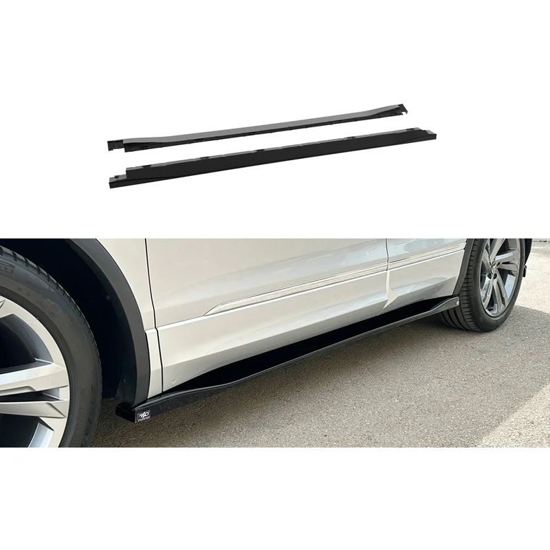 Motordrome Sideskirts passend voor Volkswagen Tiguan II (AD1) R / R-Line Facelift 2020-2024 (ABS)