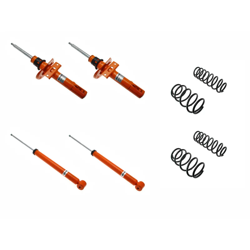 KONI STR.T Kit passend voor Seat Ibiza (6L) 1.2/1.4/1.6/1.4TDi/1.6SDi/1.9TDi / Volkswagen Polo IV (9N/9N3) 2001-2009 – 35/35mm – VA-Last 831kg- (1120-3332)