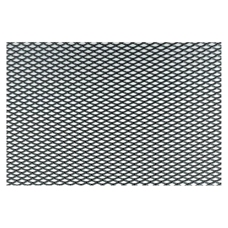 Simoni Racing Zwart Aluminium Racegaas – 100x30cm – Fijnmazig