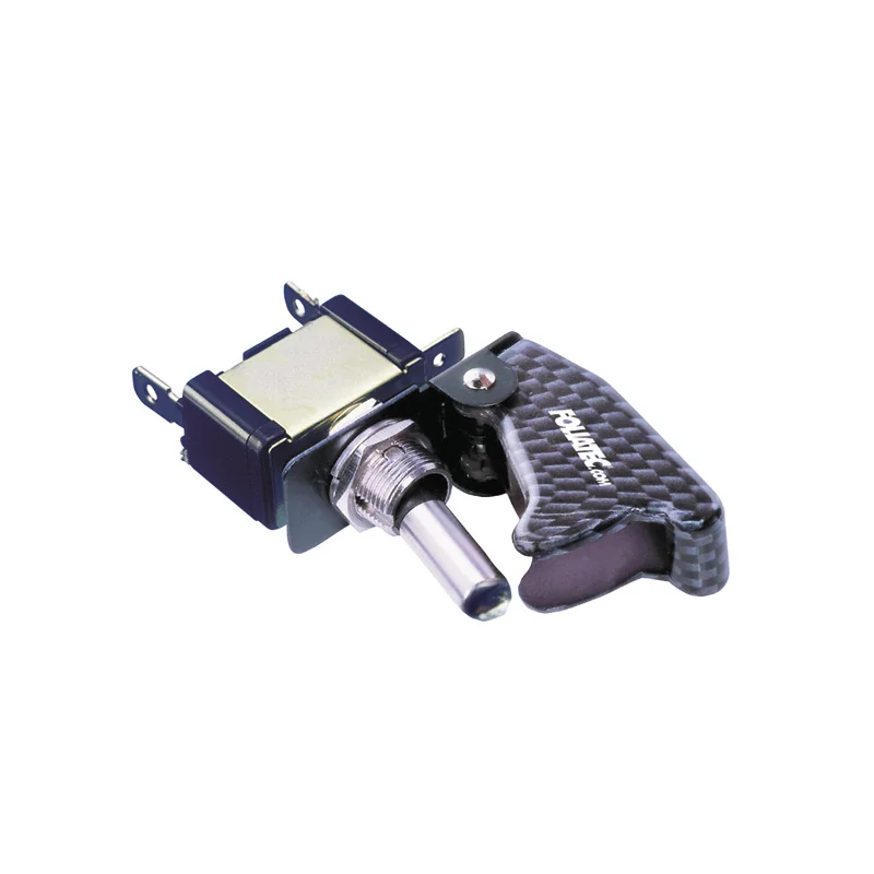 Foliatec Kill Switch On/Off schakelaar zonder LED – Cover Carbon Look – 1 stuk