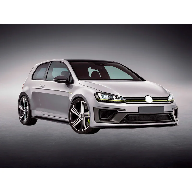 AutoStyle Complete ombouwset passend voor Volkswagen Golf VII 3/5-deurs 2012-2017 ‘R400-Look’ incl. Grilles (PP)