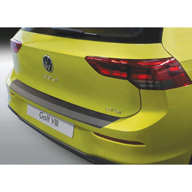 RGM ABS Achterbumper beschermlijst passend voor Volkswagen Golf VIII HB 5-deurs 2020- Zwart