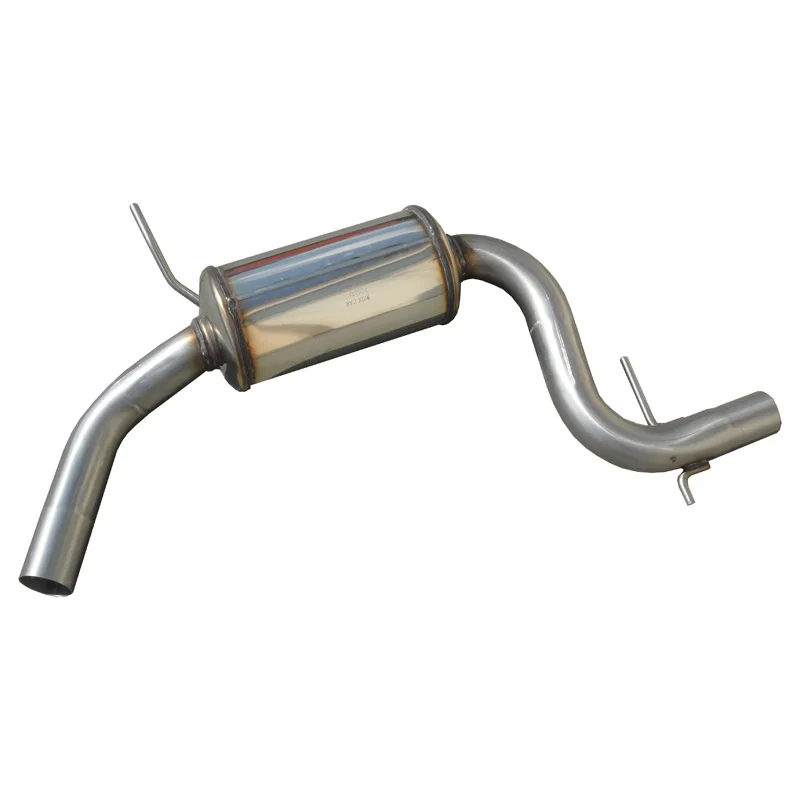 InoXcar 100% RVS Middendemper passend voor Volkswagen Golf V 2.0 TFSi (200pk) 2004-