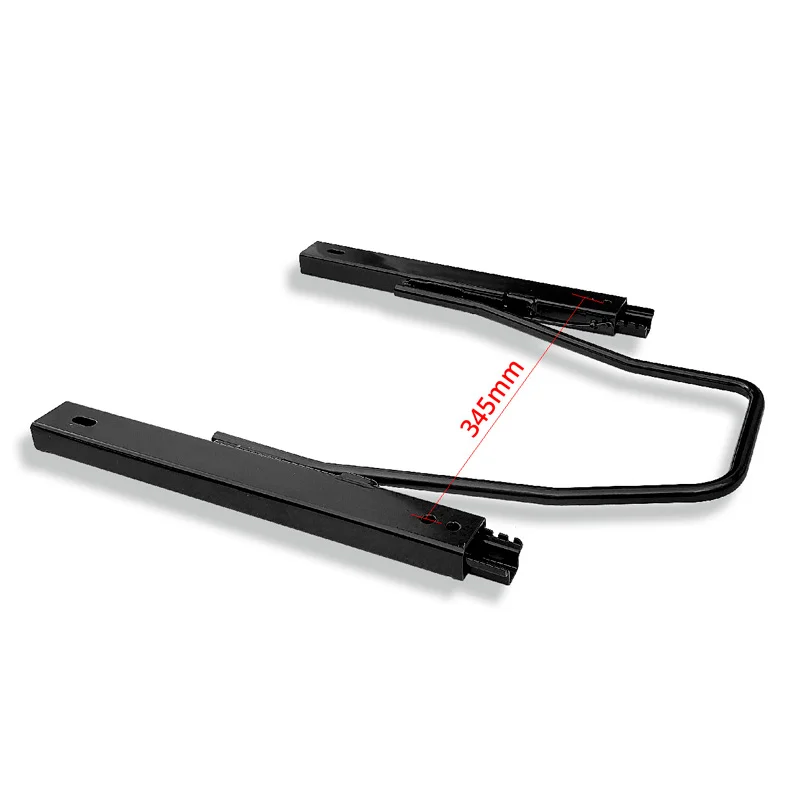 AutoStyle Set universele stoelsledes t.b.v. 1 sportstoel met verstelling aan de voorzijde (Breedte 345mm)