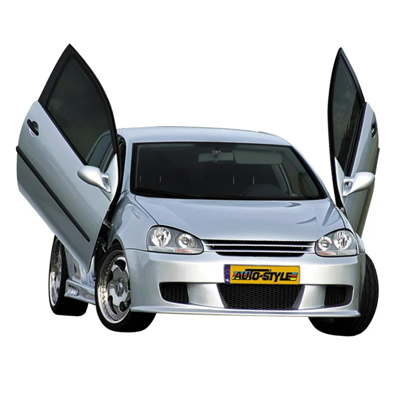 AutoStyle Embleemloze Grille passend voor Volkswagen Golf V 2003-2008 excl. GTi/R32