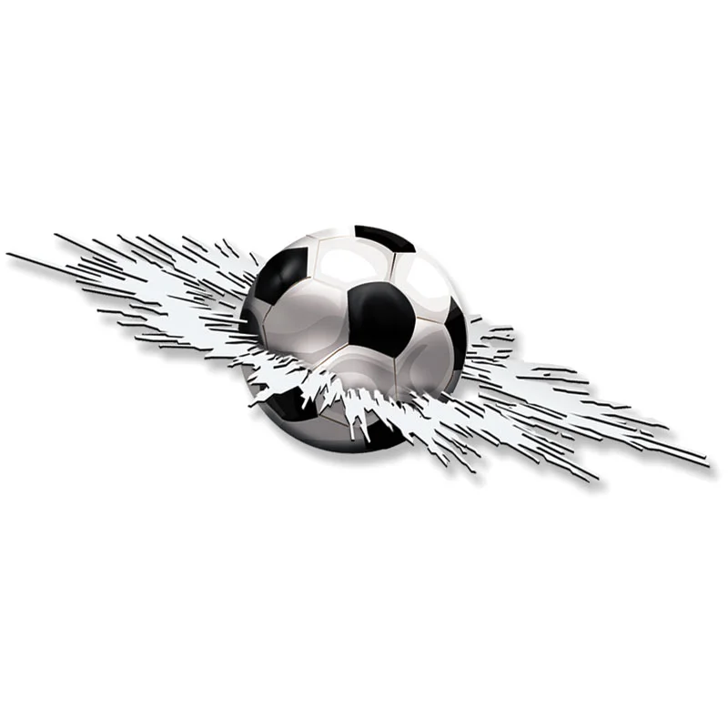 Avisa Sticker Graphic Crashed Football - 24x7x5cm
