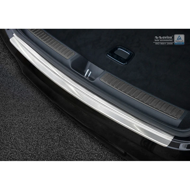 Avisa RVS Achterbumperprotector passend voor Mercedes GLC Coupe 2016-2022 - Zilver