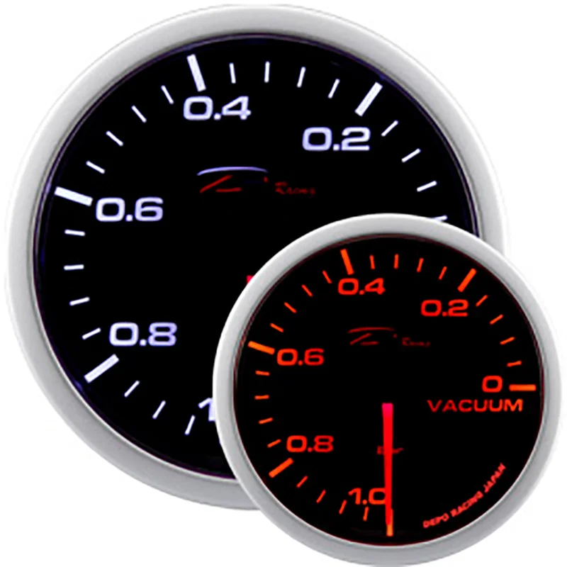 Depo Racing WA-Series Instrument – Vacuüm -1,0>0,2 bar – 52mm