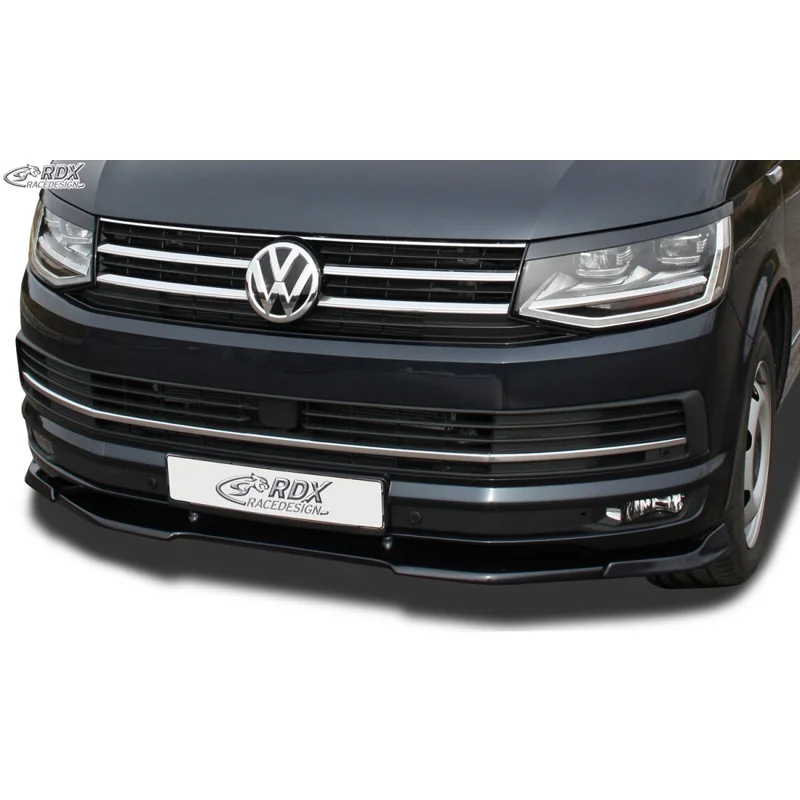 RDX Voorspoiler Vario-X passend voor Volkswagen Transporter T6 2015-2019 (gespoten & ongespoten bumper) (PU)
