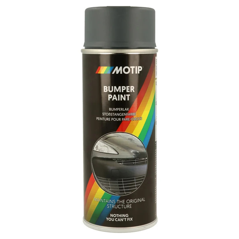Motip Bumperlak - Donker grijs - 400ml