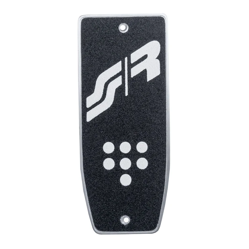 Simoni Racing Voetsteun Anti-Slip - Aluminium/Zwart