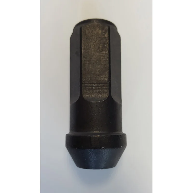 H&R Wielmoer konisch M14x1.50 - Lengte 56mm - Zwart gesloten