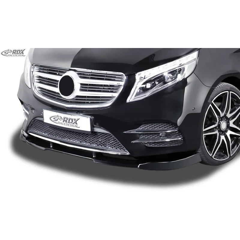 RDX Voorspoiler Vario-X passend voor Mercedes V-Klasse W447 2014-2019 & FL 2019- AMG-Line (PU)