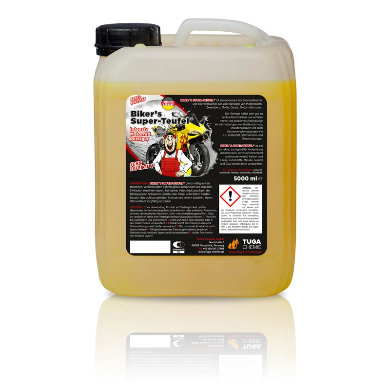 Tuga Chemie Biker’s Super-Teufel – Geel – 5000ml