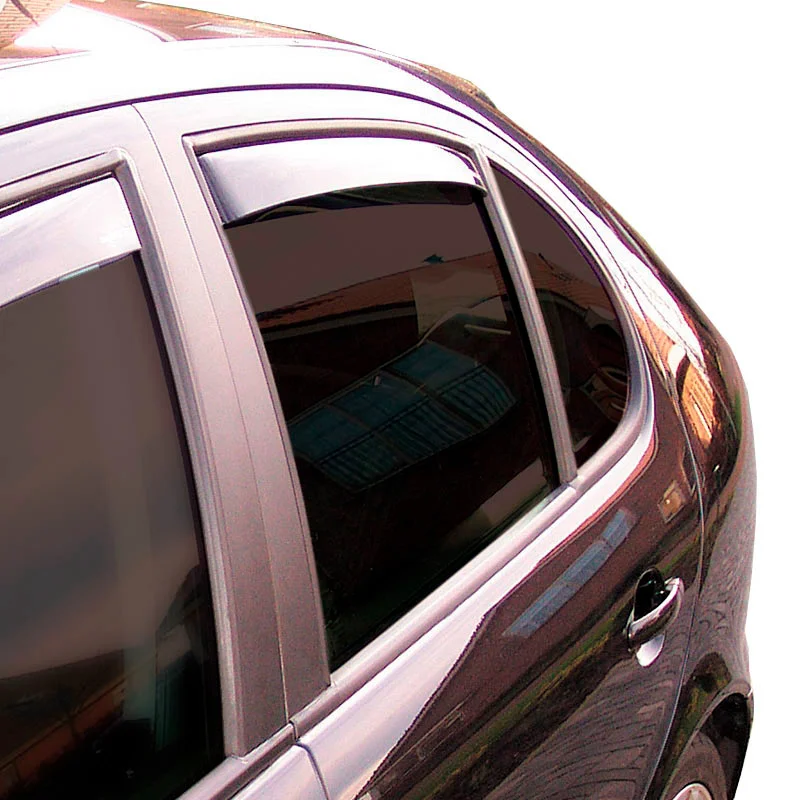 ClimAir Zijwindschermen Master Dark (achter) passend voor Volkswagen ID.3 2020- & Cupra Born 2021-