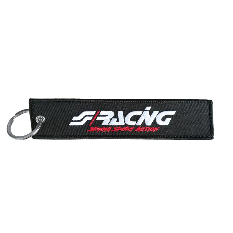 Simoni Racing Sleutelhanger Remove Before Drive - Zwart