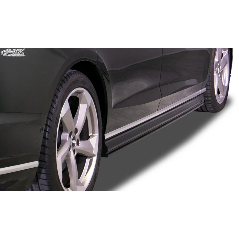 RDX Sideskirts passend voor Audi A8 (4N) 2018- 'Edition' (ABS)