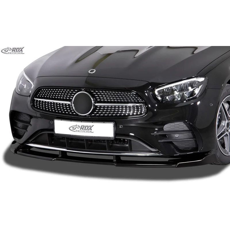 RDX Voorspoiler Vario-X passend voor Mercedes E-Klasse W213/S213/A238/C238 AMG-Line Facelift 2020- (PU)