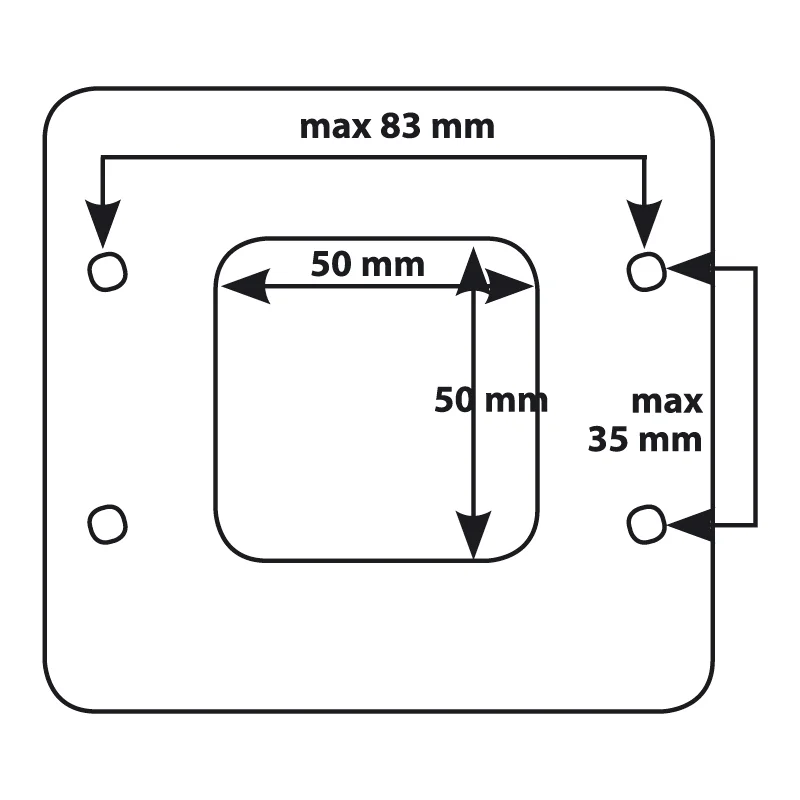 Dynamik Luchtmassameter-Adapter tbv Bosch Injectiesystemen – 76mm aansluiting