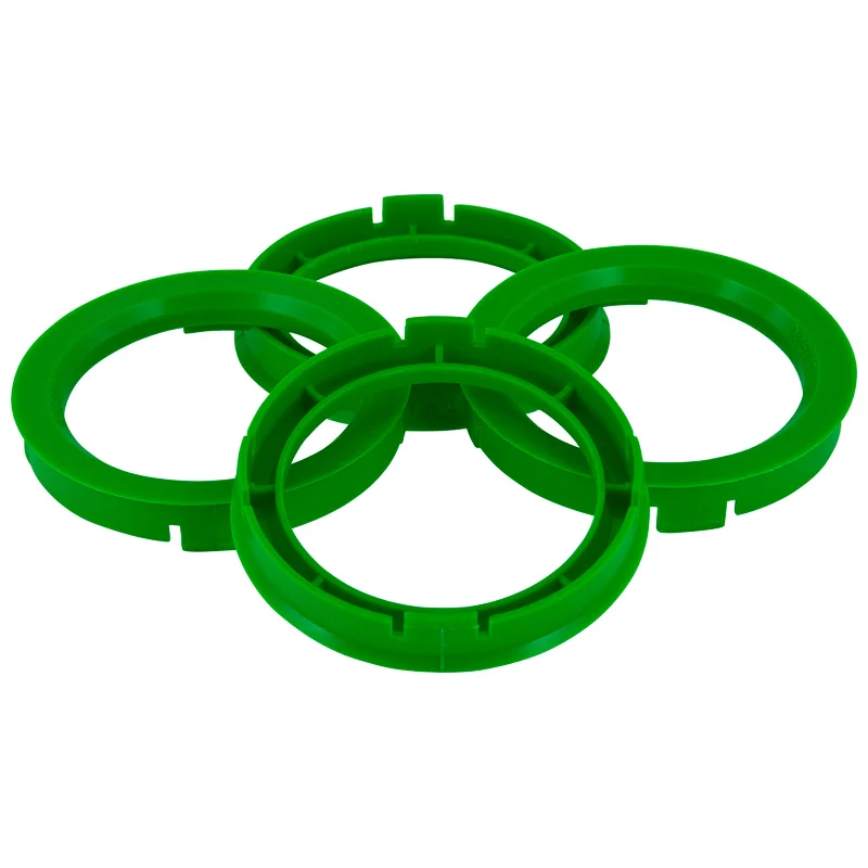 Set TPI Centreerringen - 70.1->59.1mm - Sea Foam Groen