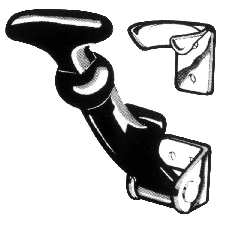 GRAYSTON Set rubberen motorkaphaken ‘Large’ 123mm