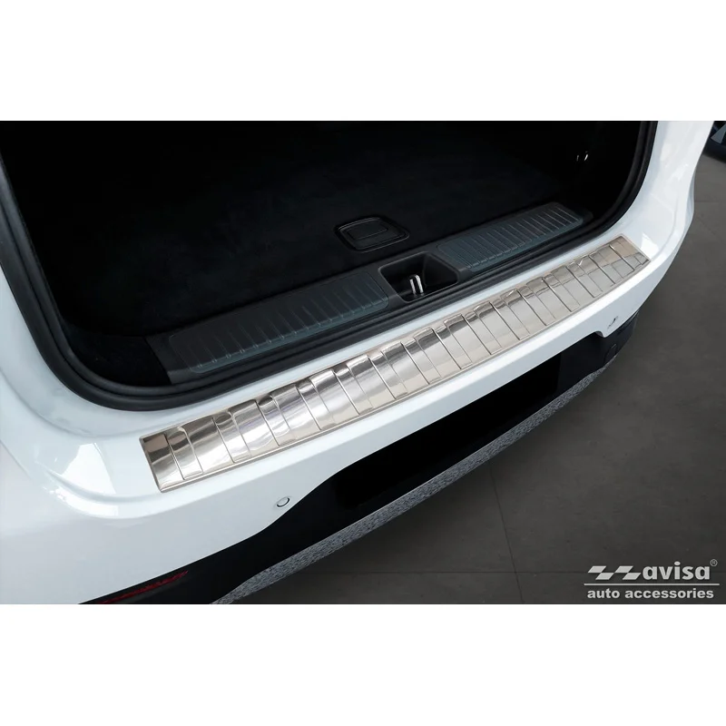 Avisa RVS Achterbumperprotector passend voor Mercedes EQE SUV (X294) 2022- - Zilver