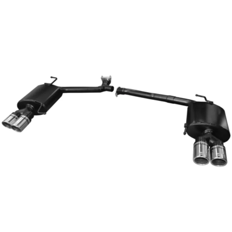 Ulter Sport Dubbele Sportuitlaat passend voor Audi A5 Coupe 2.0TFSi 155kW 2008-2013 2x70mm RS
