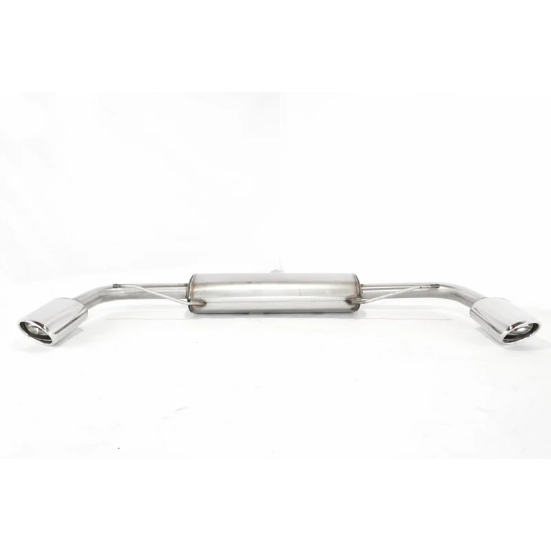 Ulter Sport Dubbele RVS Sportuitlaat passend voor Audi TT 8J 1.8 TFSI 118kW/2.0 TFSI 147kW 2007- 120x80mm