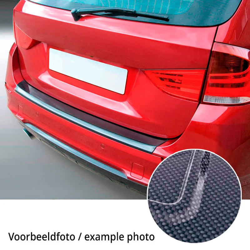 RGM ABS Achterbumper beschermlijst passend voor Audi A6 Avant (S-Line/Sport/E-Hybrid/Edition 1) 2025- Carbon Look