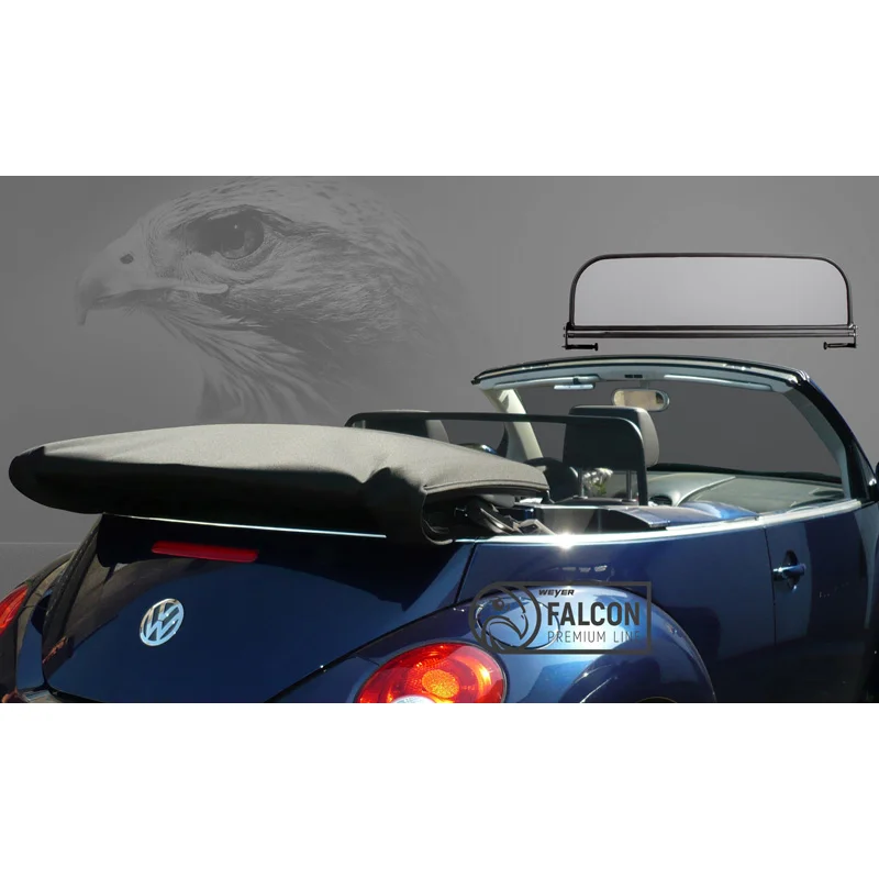 Weyer Falcon Premium Windschot passend voor Volkswagen New Beetle Cabrio Type 9C 2003-2010