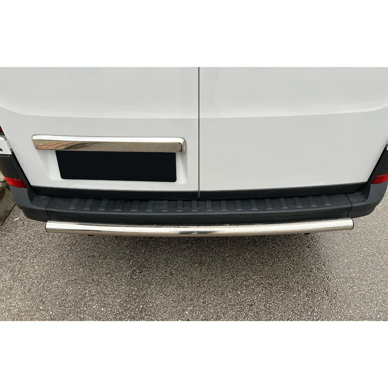 Oneway Achterbumper beschermlijst passend voor Volkswagen Crafter MK2 2016- & MAN TGE MK1 PreFacelift 2016- – Matzwart