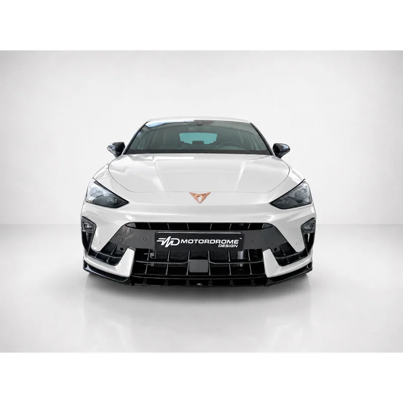 Motordrome Voorspoiler passend voor Cupra Leon Mk1 Facelift 2024- (ABS)