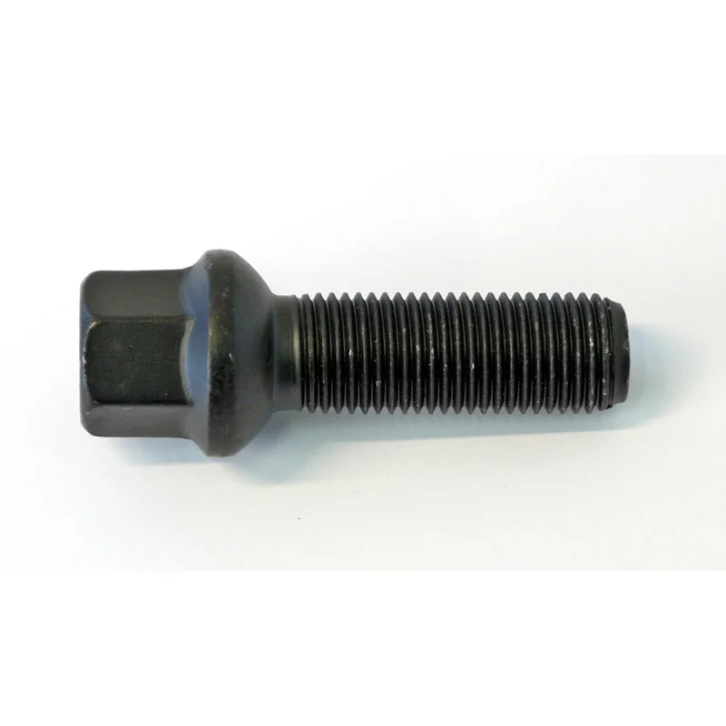 H&R Wielbout bolkonisch R14 M14x1.50 - Lengte 47mm - Zwart