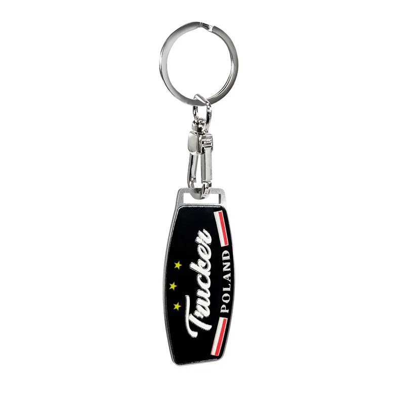 Avisa RVS sleutelhanger - Trucker/Poland