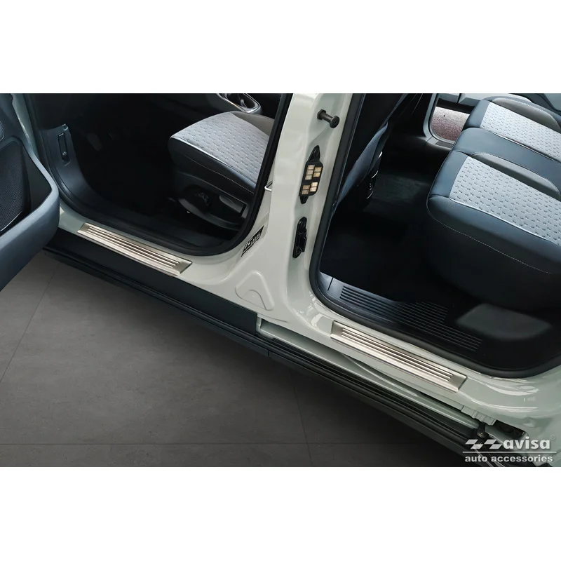 Avisa RVS Instaplijsten passend voor Ford Tourneo Courier II 2023- 'Lines' - 4-delig