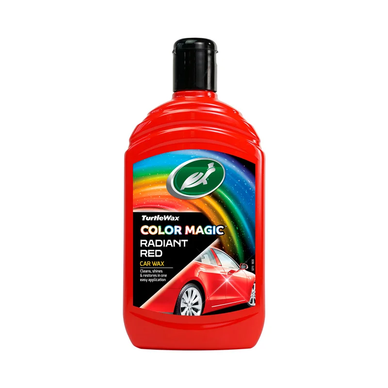 Turtle Wax 52711 Color Magic - Radiant Red Car Polish 500ml