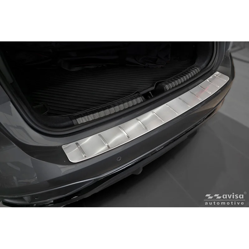 Avisa RVS Achterbumperprotector passend voor Audi A6 (C9) Avant S-Line 2025- - Zilver