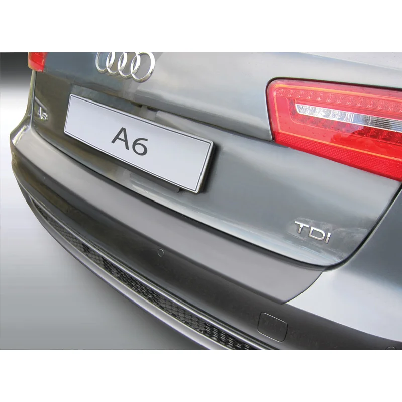 RGM ABS Achterbumper beschermlijst passend voor Audi A6 Avant/Allroad 9/2011-8/2014 (excl. S6/RS6) Zwart