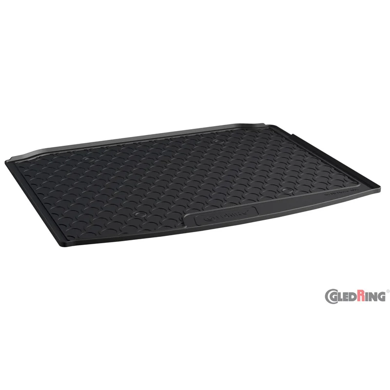 Gledring Rubbasol (Rubber) Kofferbakmat passend voor Volkswagen Tiguan II 2016-2024 excl. e-Hybrid (5-Personen) (Lage laadvloer)