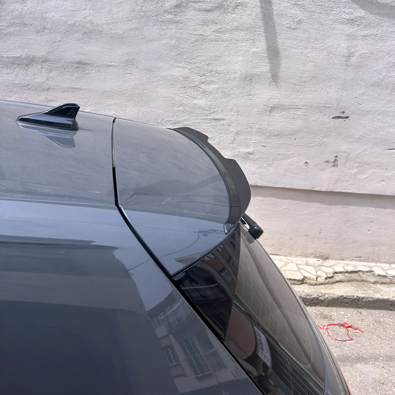 Oneway Dakspoiler (Cap) passend voor Volkswagen Golf VIII HB 3/5-deurs 2020-2024 & FL 2024- excl. GTi/GTD/GTE/R/R-Line – Glanzend zwart