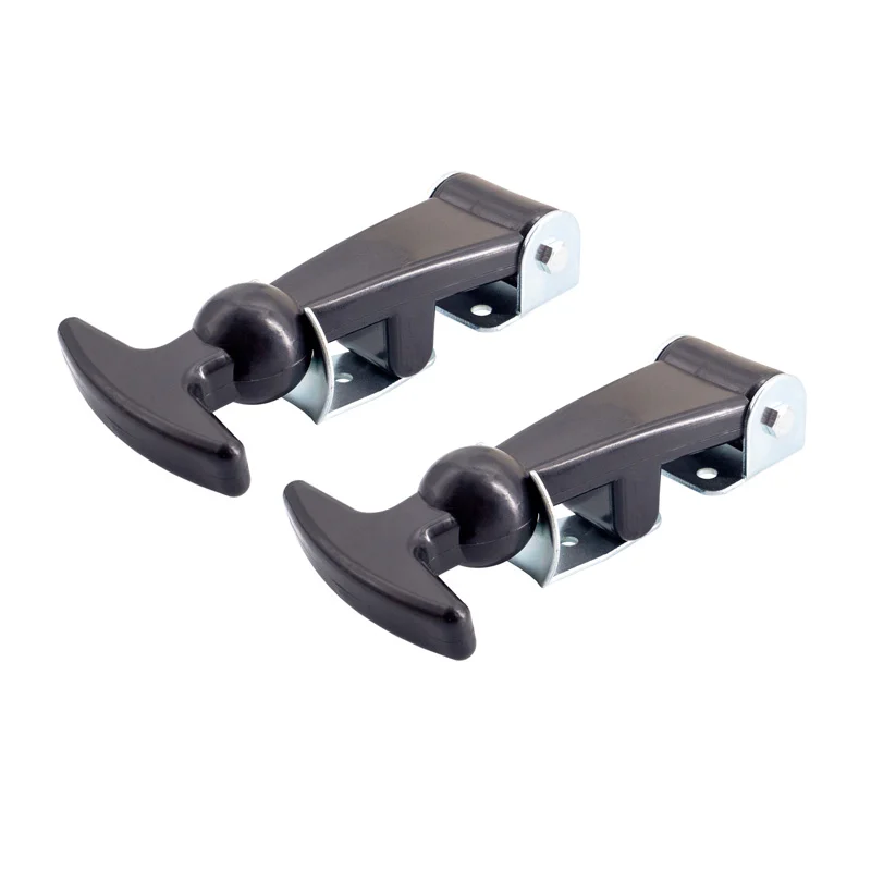 Simoni Racing Universele Motorkaphaken Type 6 - Zilver/Zwart - Quick Release