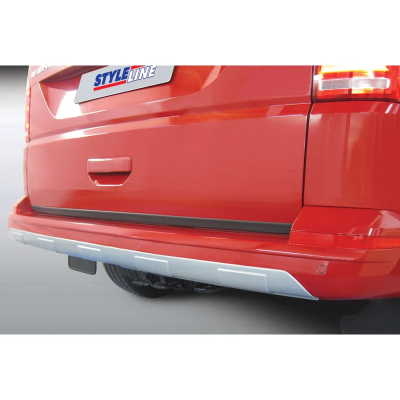 RGM Achterbumperskirt ‘Skid-Plate’ passend voor Volkswagen Transporter T6 2015-2020 & T6.1 2020- (met achterklep) Zilver